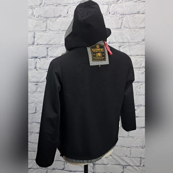 Element Boys Kids Jacket Full Zip Wolfeboro Insulated Hoodie Hood Size 12Y - Picture 4 of 15